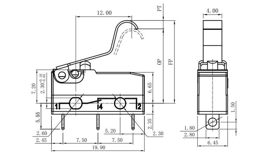 heavy duty micro switch