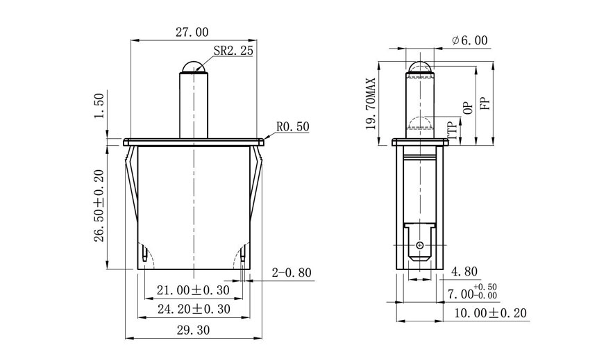 120v door switch