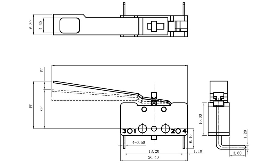 double micro switch 3