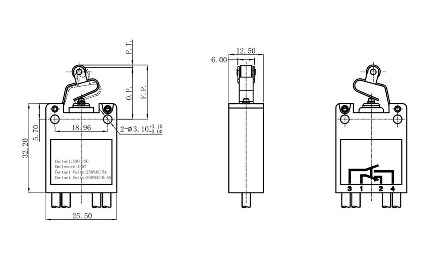 sealed limit switch