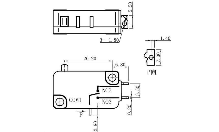 spdt micro switch wiring 3