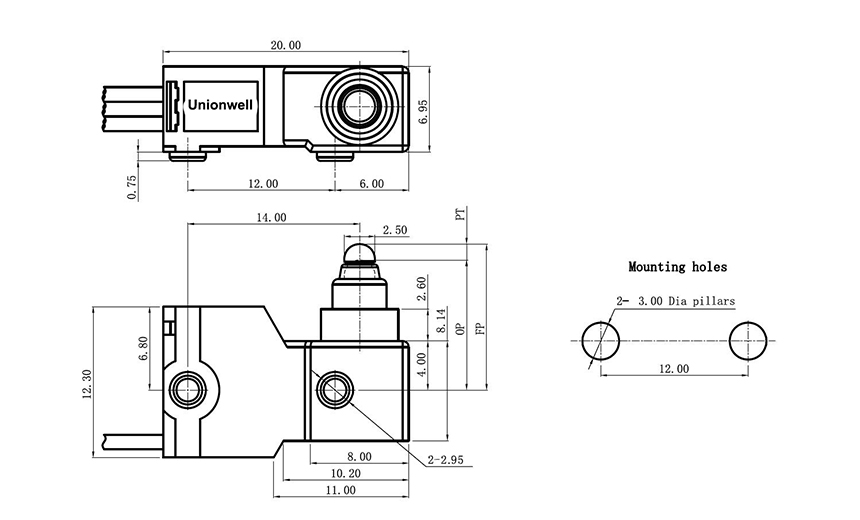 24 volt g305 micro switch 