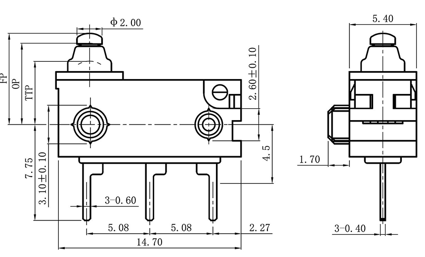 automotive micro switch 4